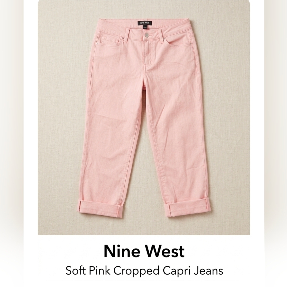 Nine West Pink Capris